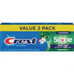 $2 OFF CREST, ORAL B MULTIPACK