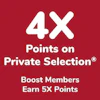 Get 4x POINTS on Private Selection Items