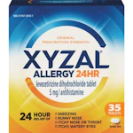 $4 OFF $20 XYZAL ALLERGY
