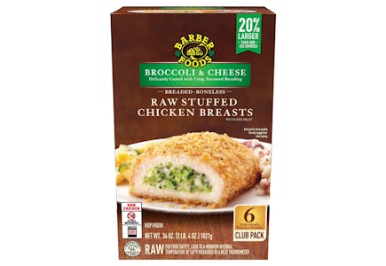 Barber Foods Stuffed Chicken