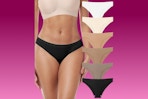 neutral tone seamless underwear
