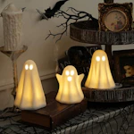 Light Up Ghost Decor 3-Pack