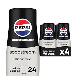 SodaStream Pepsi Zero Sugar Mix 4-Pack
