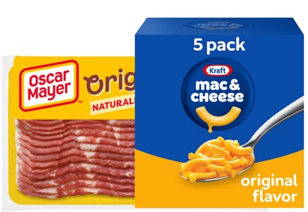 3 Oscar Mayer + 3 Kraft