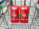 old spice deodorant in walgreens cart