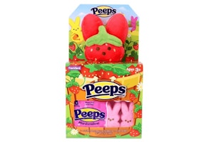 Peeps Strawberry Plush Candy Gift Set
