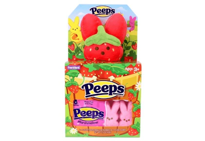 Peeps Strawberry Plush Candy Gift Set