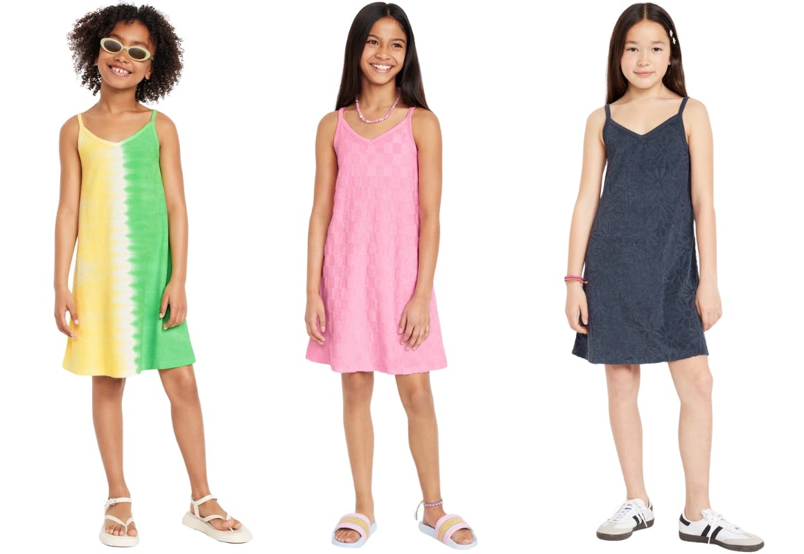 Kids’ Sleeveless Terry Dress