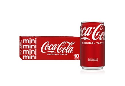 3 Coca-Cola Mini Cans