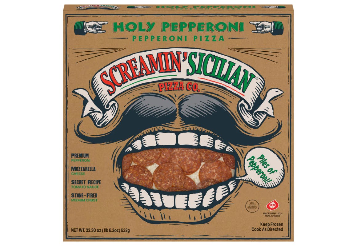 2 Screamin' Sicilian Frozen Pizzas