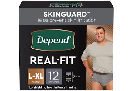 Depend Underwear