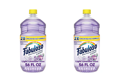 2 Fabuloso Light Cleaners
