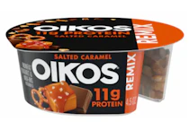 2 Dannon Oikos Remix Yogurt Cups