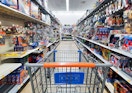 Action figure toy aisle at Walmart