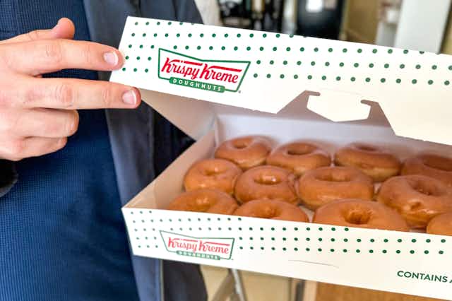 Krispy Kreme Deals: Grab a Double Dozen for $16.99 — $0.71 per Doughnut card image