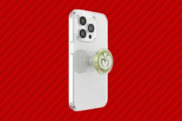 a popsocket matcha grip on a phone