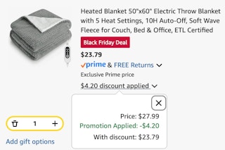electric blanket cart