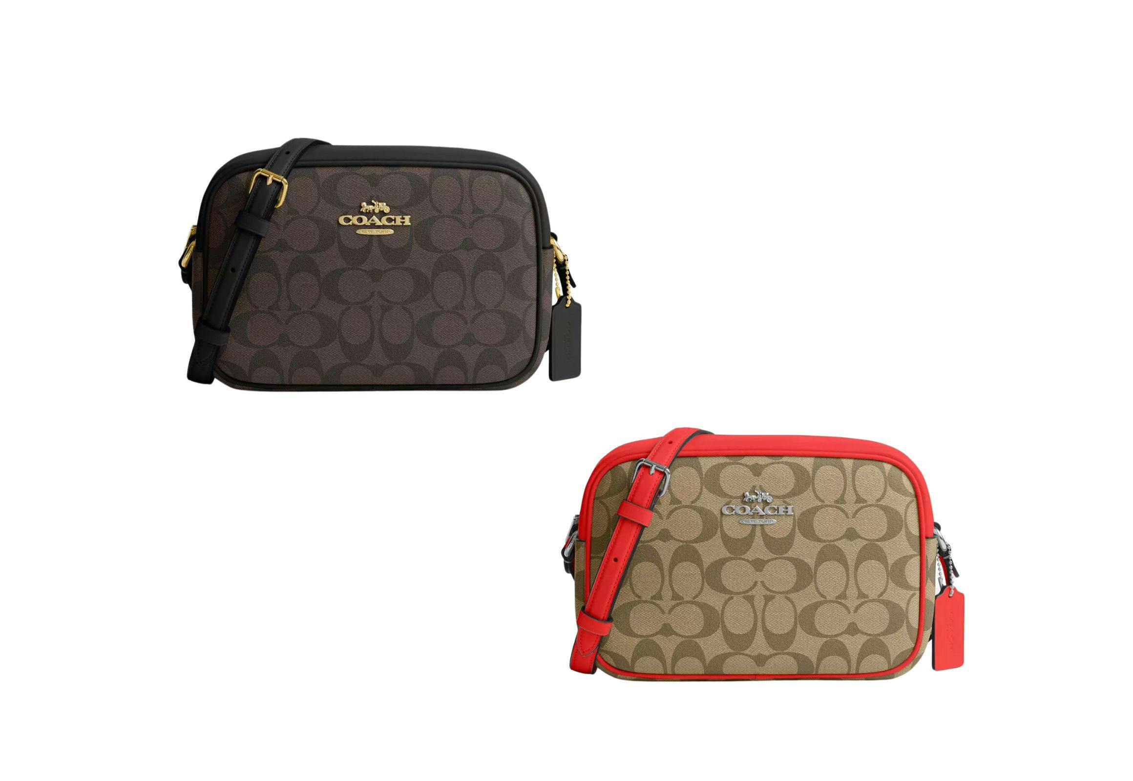 Coach Leather Camera Bag