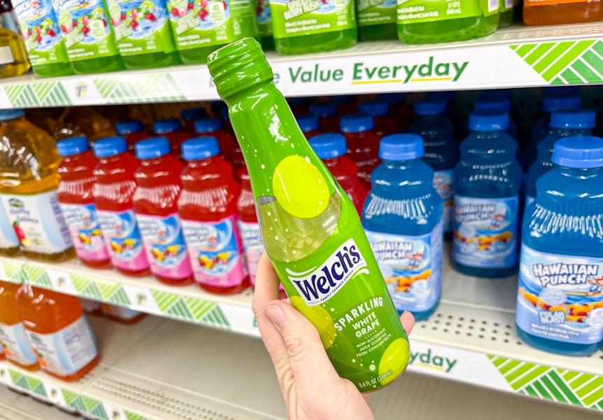 dollar tree welch-s sparkling grape juice