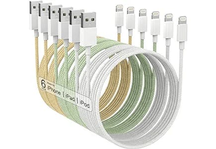 iPhone Charger 6-Pack