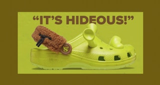 shrek crocs
