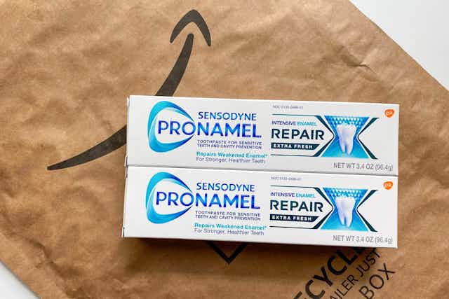Sensodyne Toothpaste, as Low as $3.79 per Tube on Amazon  card image