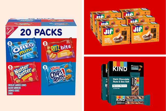 Score Savings on Back-to-School Snacks on Amazon (Up to 25% Off) card image