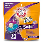 2 Arm & Hammer Laundry Power Paks Bags
