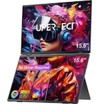 Folding Stacked Triple Monitor