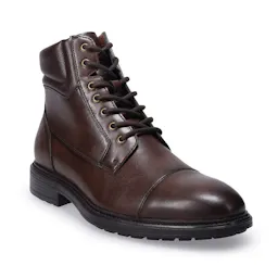 Men's Memory Foam Lace-Up Boots