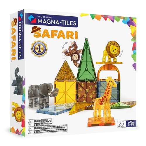 Magna-Tiles Safari Animals Set