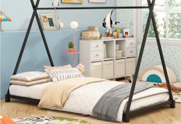 Metal Platform Bed Frame, Under $100 at The Home Depot (65% Off) card image