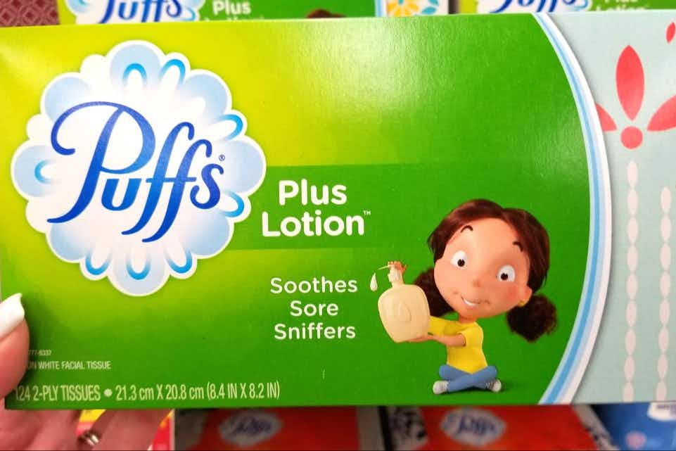 Puffs Plus Lotion Facial Tissue, as Low as $1.89 on Amazon