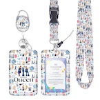 ID Badge Holder with Lanyard