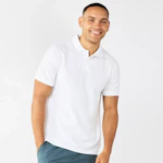 Men's Short Sleeve Pique Polo