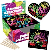 Kids' Rainbow Scratch Notes