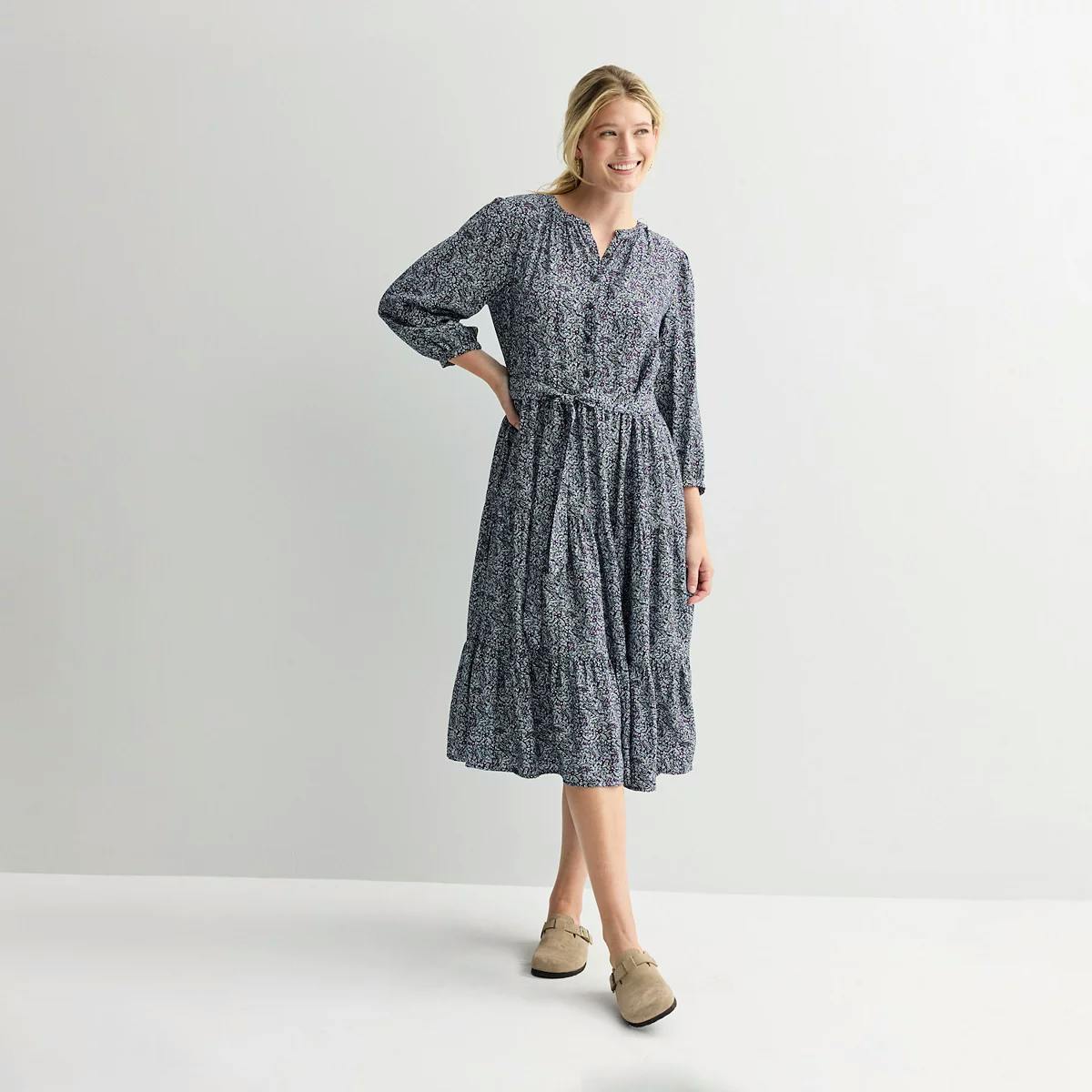 Sonoma Goods For Life Women's Midi Dress
