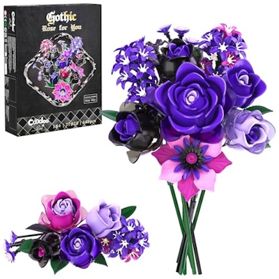 Gothic Rose Bouquet Building Set