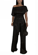 Women's Sequin Jumpsuit