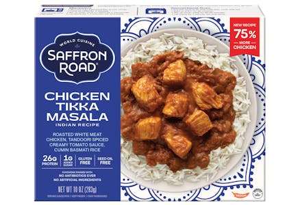 2 Saffron Road Frozen Entrees
