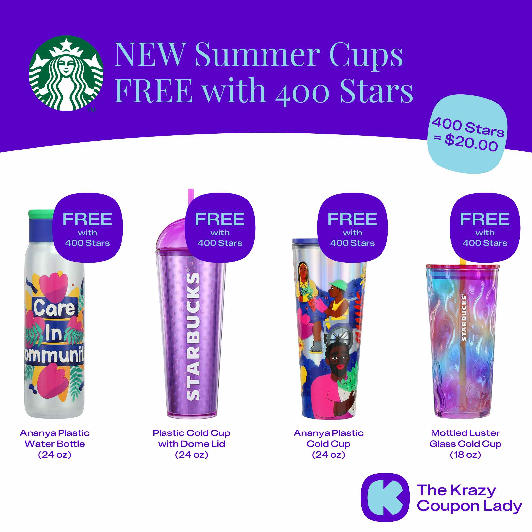 Starbucks Summer Cups