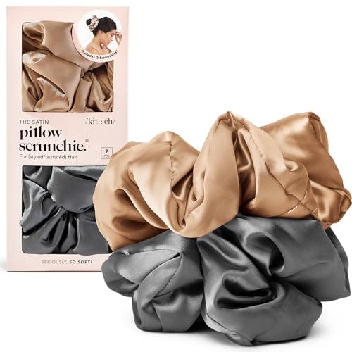 Kitsch Satin Scrunchies