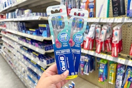 Oral-B Toothbrush Packs, Only $2 Each at Walgreens card image