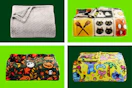 4 stock images of throw blankets from Kohls brand "The Big One"