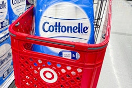 Get a $15 Target Gift Card When You Buy 2 Cottonelle Toilet Paper 30-Packs card image