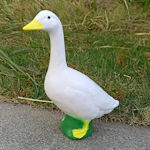 Garden Goose Statue