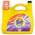 4 Tide Simply Liquid Detergent