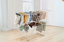 Costway 2-Level Clothes-Drying Rack, Just $69 at Target (Online Only) card image