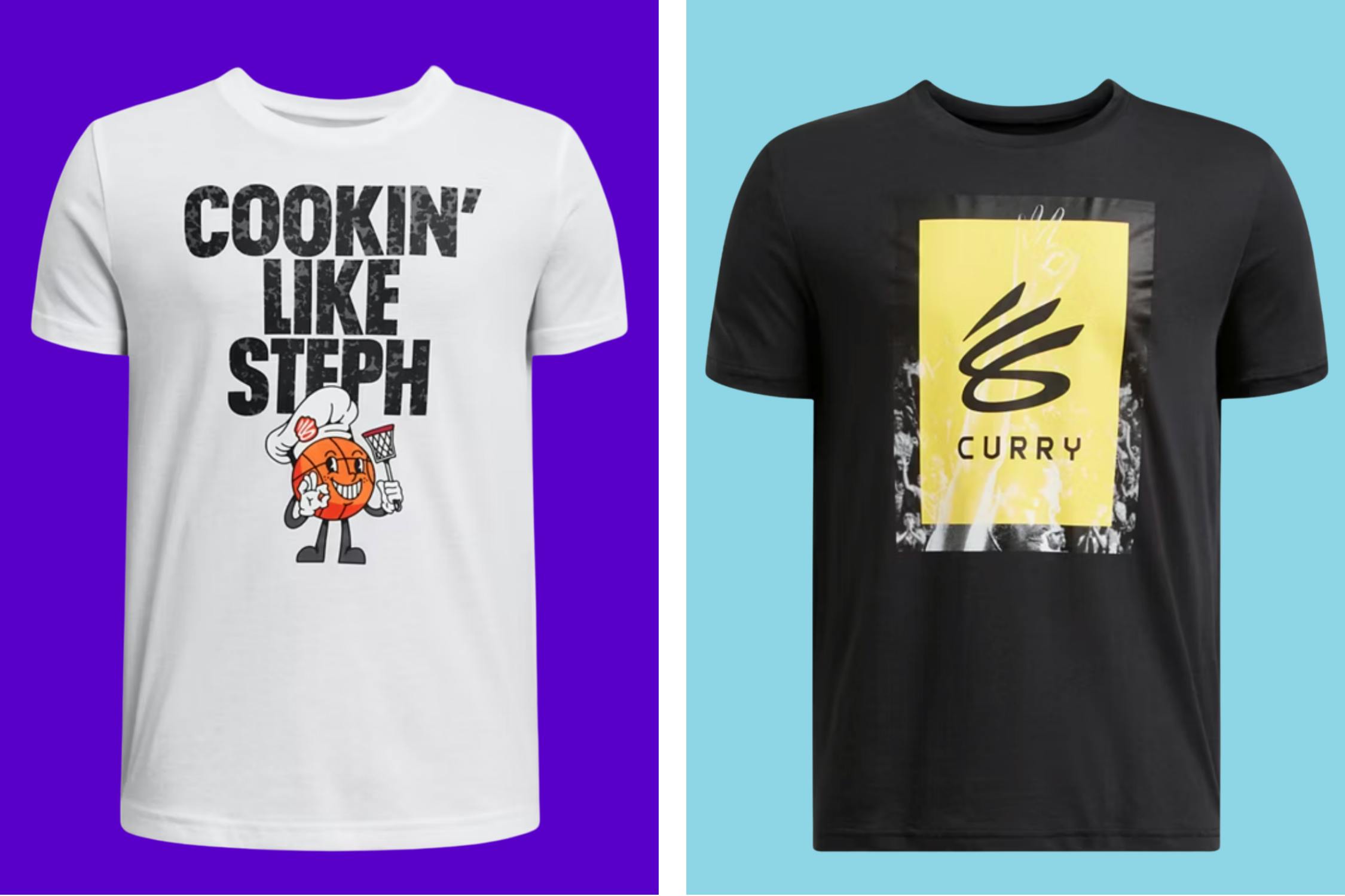 curry kids shirts at under armour 