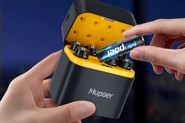 Pack of 8 Rechargeable AA Batteries and Charger, Just $11.69 on Amazon